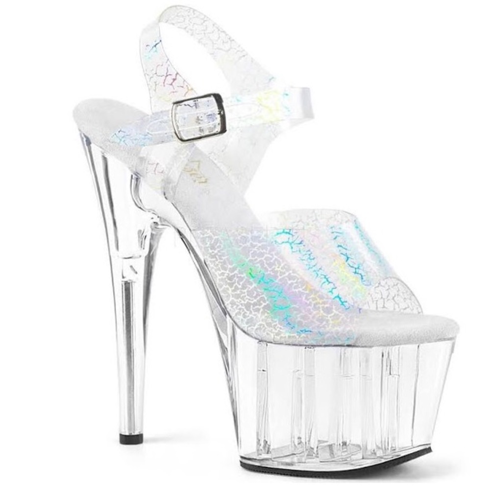 Pleasers 6” exotic dancewear heels brand new